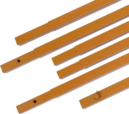 Miniatura 8 de Soporte de arco de boda con bases, 6.6 x 6.6 pies, arcos de boda para ceremonia, fácil montaje, decoración cuadrada de boda para ceremonia, soporte