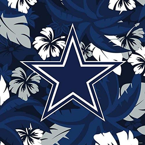 Skinit Decal Gaming Skin Compatible with PS4 Pro Console and Controller Bundle - Officially Licensed NFL Dallas Cowboys Tropical Print Design