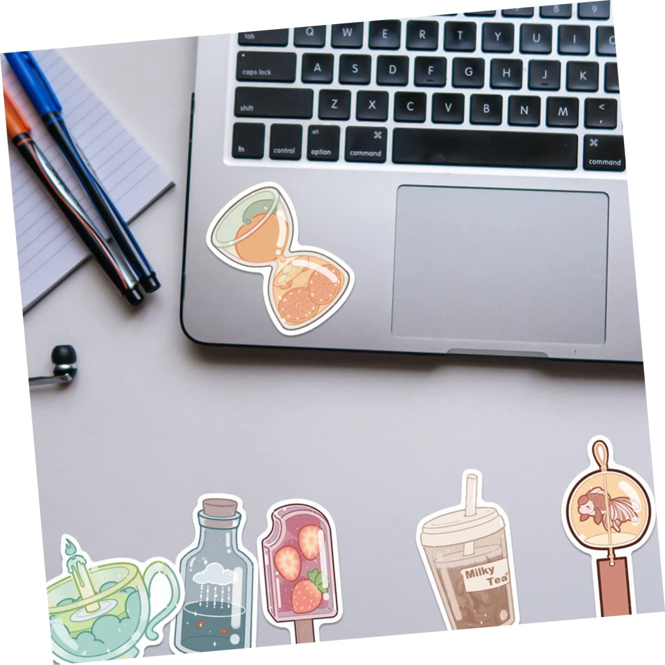 STOBOK 500fogli Adesivi Decorativi Impermeabili Per Scrapbook e Album Fotografici Stickers Fai Da Te Adesivi Per Bottiglie e Tazze Decorazioni Creative Per Diari e Progetti Artigianali