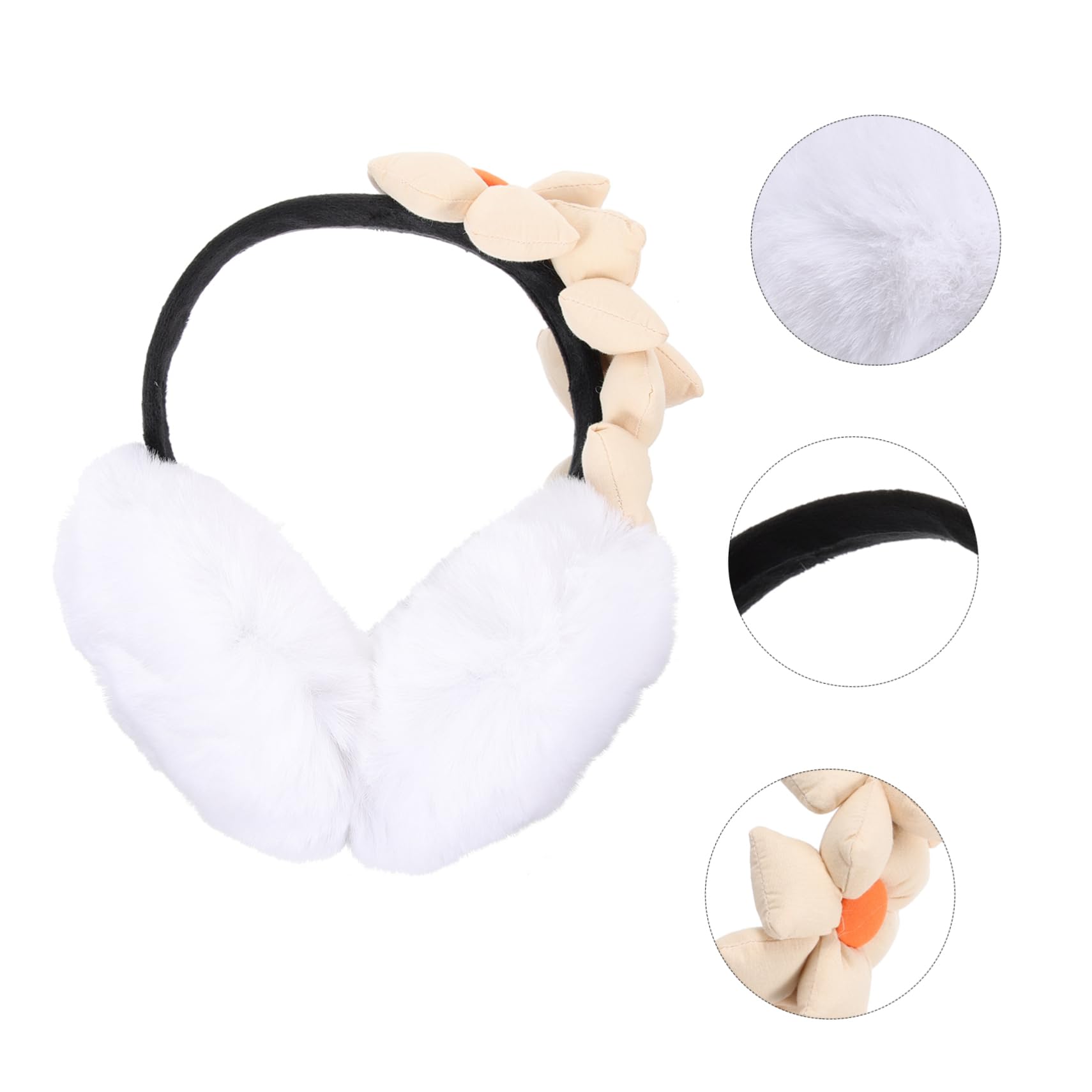 CALLARON orejas cubierta cálida para los oídos Muffs de los oídos para hombres oreja de máscara pelo cubierta para calentar los oídos Orejera de invierno mufa de la oreja Felpa
