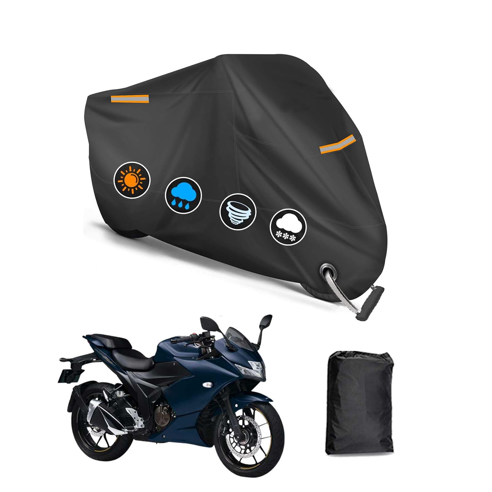 Amazon | バイクカバー に適用 スズキ ジクサーSF250 バイク