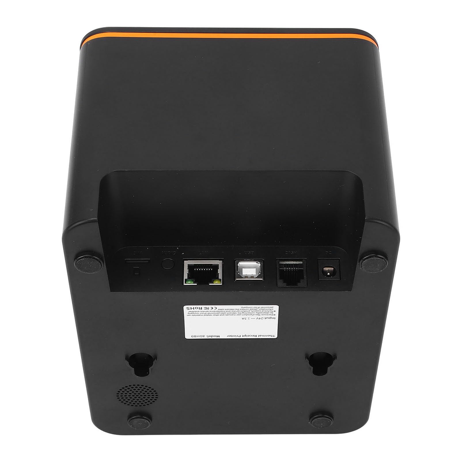 Generic Termalna Drukarka Odbioru Szybka Drukowanie 80 Mm dla Małych Firm z Automatycznym Interfejsem Noża, USB i Ethernet (wtyczka UE)