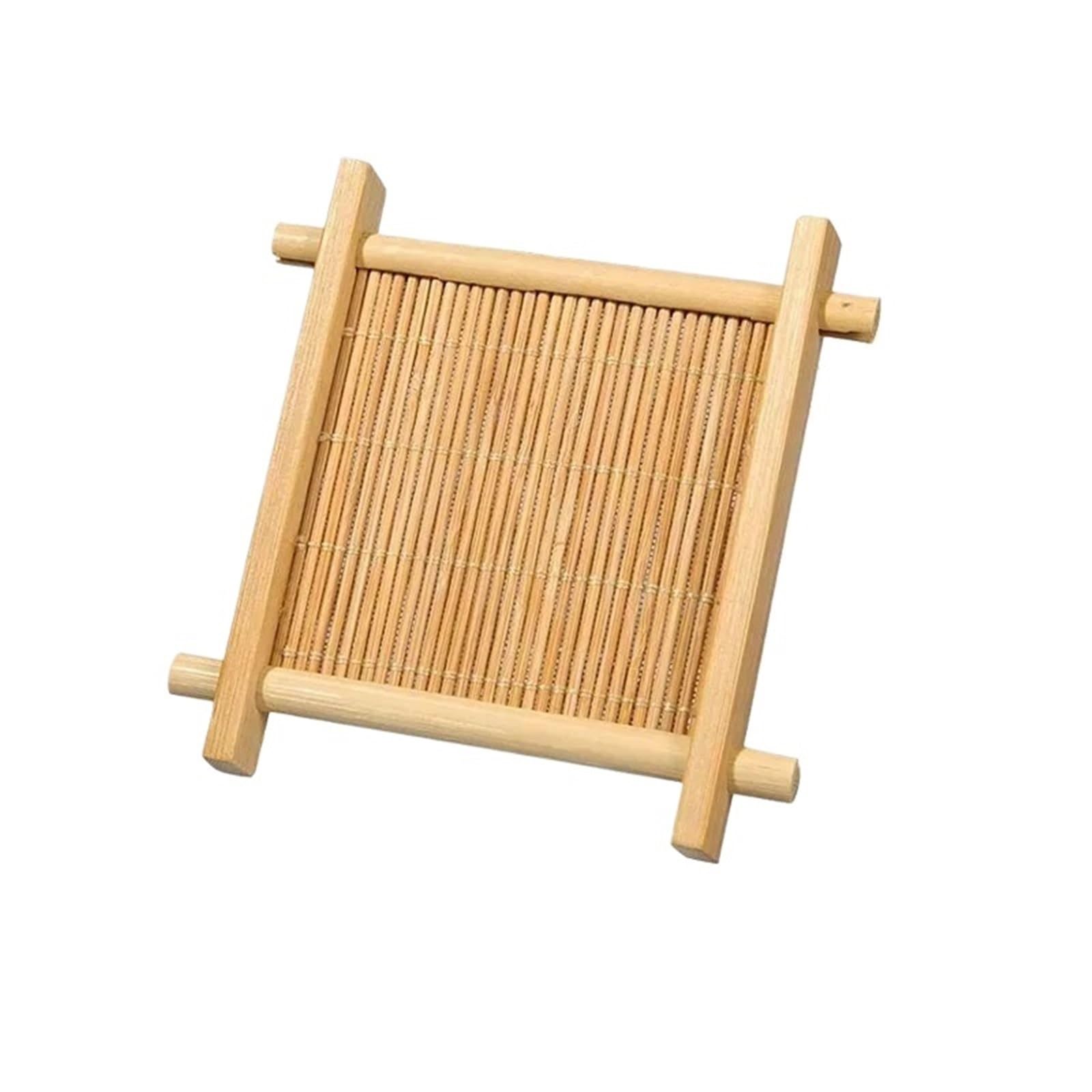 sous-Verres carrés for Tasses de thé, 4 pièces, for, café, collation, décoration la Maison, Bar Cuisine pour La Maison Le Café(9cm)