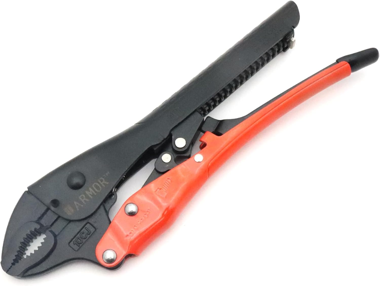 ARMOR TOOL Locking Pliers - 10" Curve Jaw Pliers with Auto Adjust Design - A10100