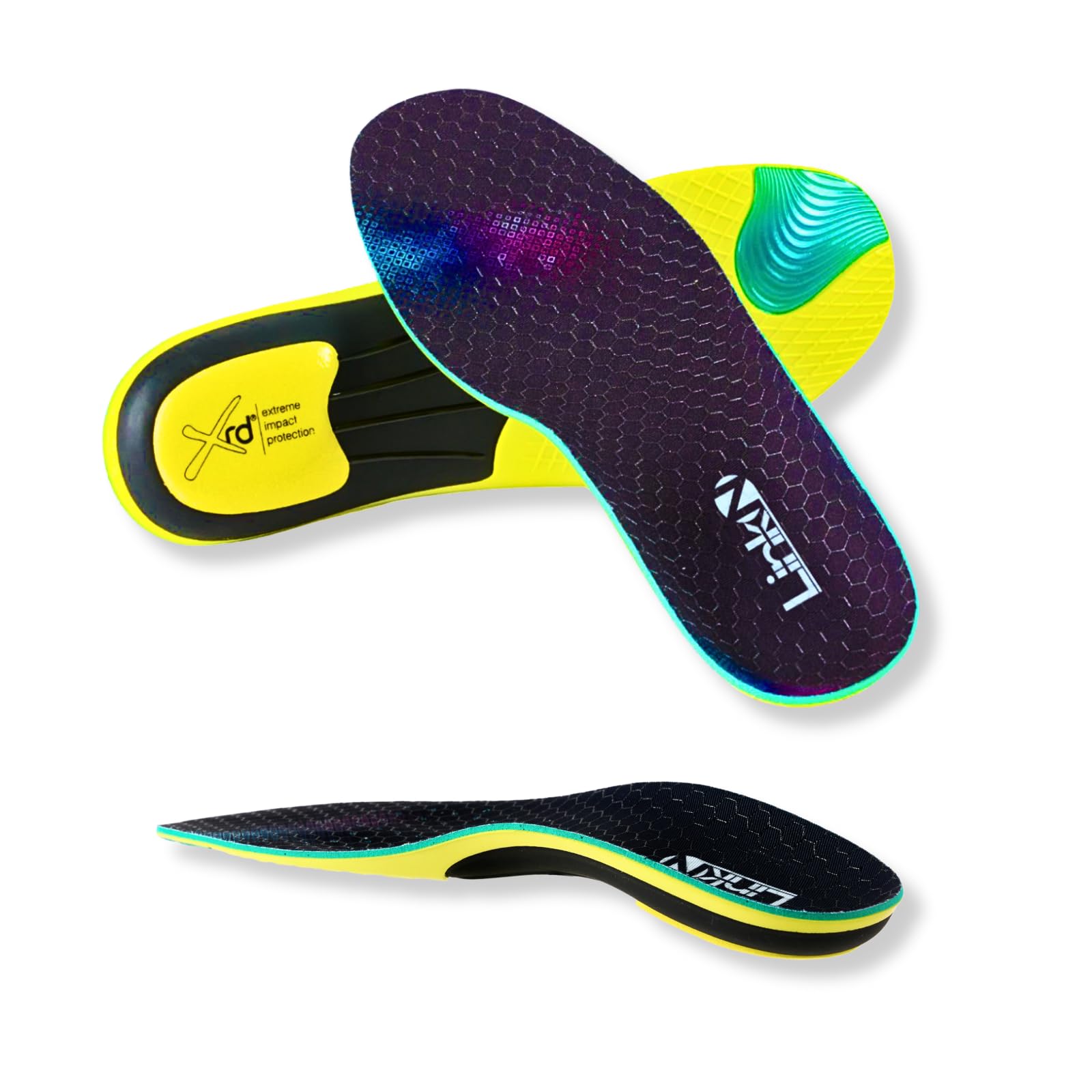 Amazon.co.jp: Link-N インソール 衝撃吸収 土踏まず アーチサポート