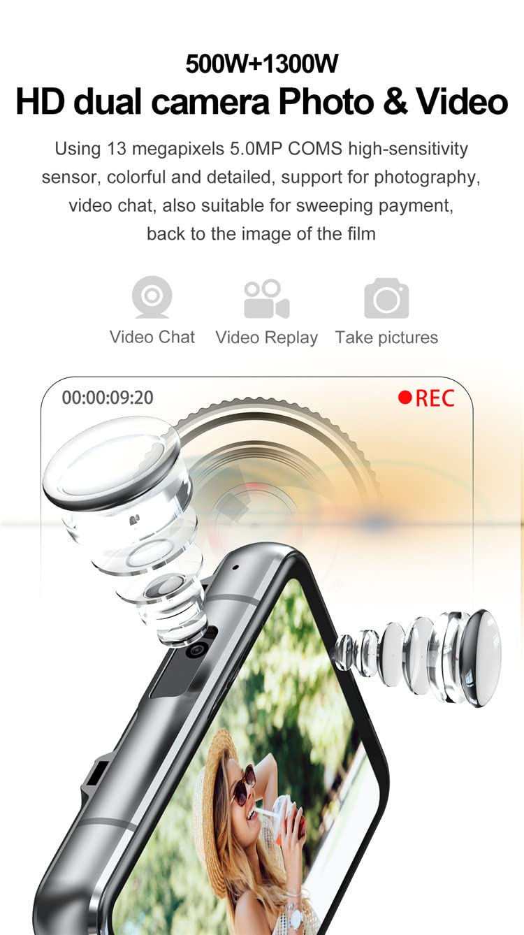 Inteligentny zegarek 4G/WIFI dla mężczyzn i kobiet, ekran dotykowy HD 2,8 cala, bardzo duży inteligentny zegarek, bateria 2300 mAh, połączenia z kamerą aplikacje GPS TV