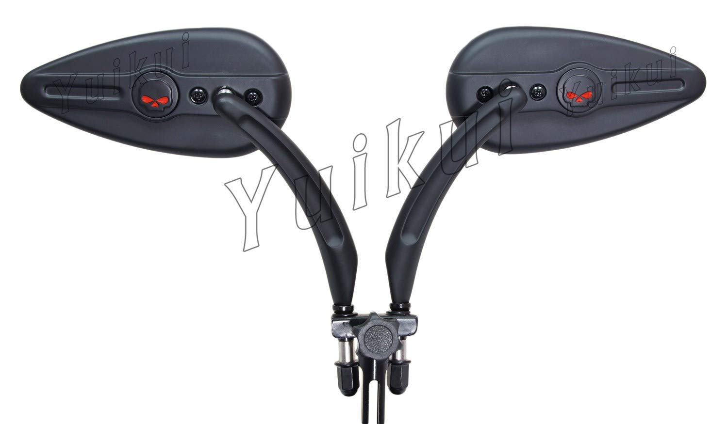 Amazon | YUIKUI RACING バイク 汎用 ミラー オートバイ 全アルミ製