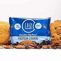 Vista 9 de ChipMonk Galletas para hornear, nueces con chispas de chocolate y nueces altas en proteínas, aperitivos de gimnasio aptos para dietas bajas
