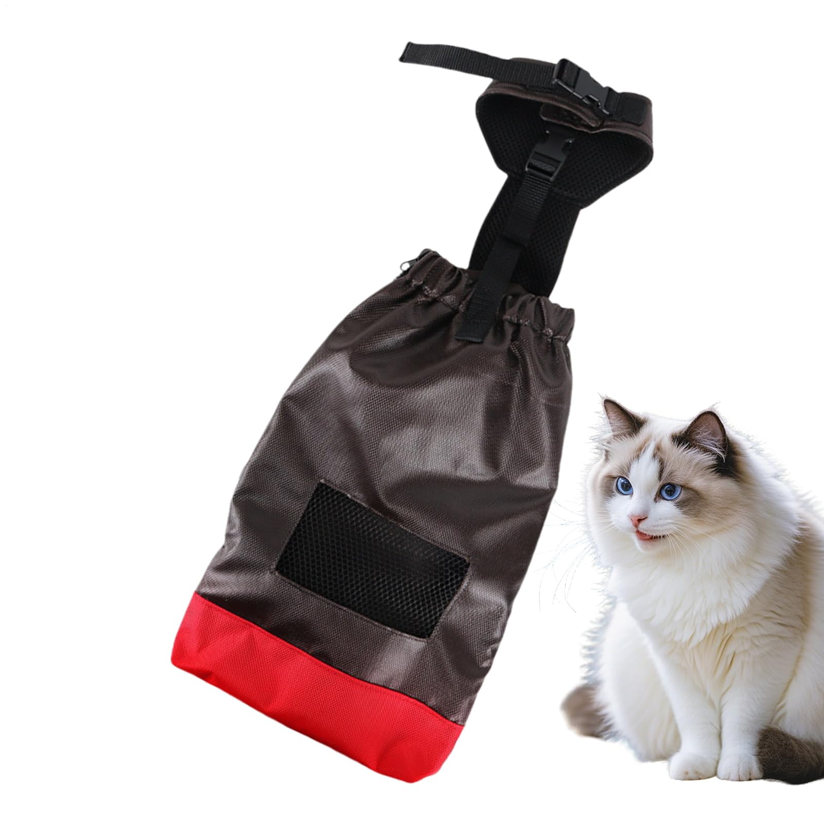 Drag Bag | Paralyzed Dog Supplies - Washable Pouch with Flexible Shoulder Strap for Large Medium Small Breed Daily Walk