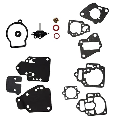 Miniatura 1 de 18-7212 Kit de reconstrucción de carburador para kit de diafragma y junta Mercury Mariner se adapta a muchos 6 8 9.9 10 15 20 y 25 HP
