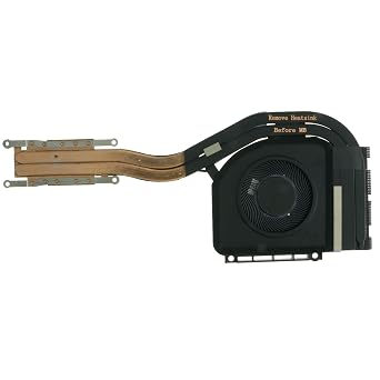 00WR96 CPU Cooling Fan with Heatsink Replacement for Dell Latitude 7420 E7420 0WR96 AT30S002ZSL EG50040S1-CM60-S9A DC 5V 0.41A 4-PIN