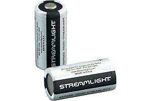 Streamlight 85175 CR123A Lithium Rechargeable Batteries (x2)