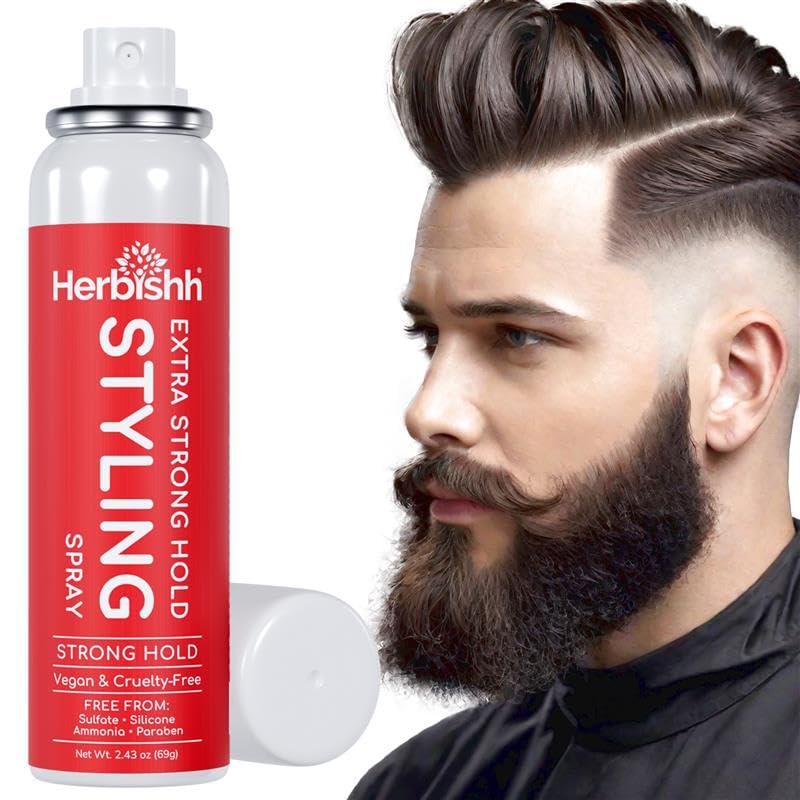 Herbishh Spray Fijador Extra Fuerte 69 g Aerosol Viaje miniatura 1