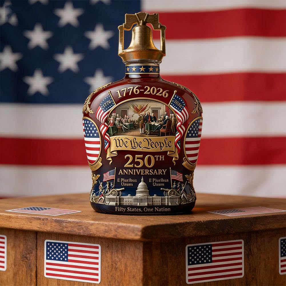 Amazon.co.jp: 米国250周年記念ウイスキーボトル、250周年記念