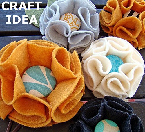 Image of Playfully Ever After Blue Craft Felt Circles (2.5 Inch - 46pc)
