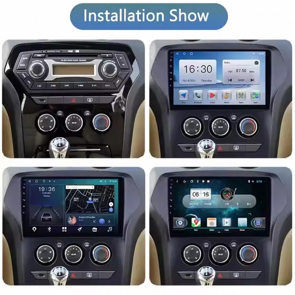 Radio Samochodowe, Stereo, Nawigacja Gps dla JMC Old Yusheng 2011 Odtwarzacz Wideo Car Play Mirror Link, Siri/Airplay/Aux/Radio, Odtwarzacz, 8 Rdzeń 8G+256G