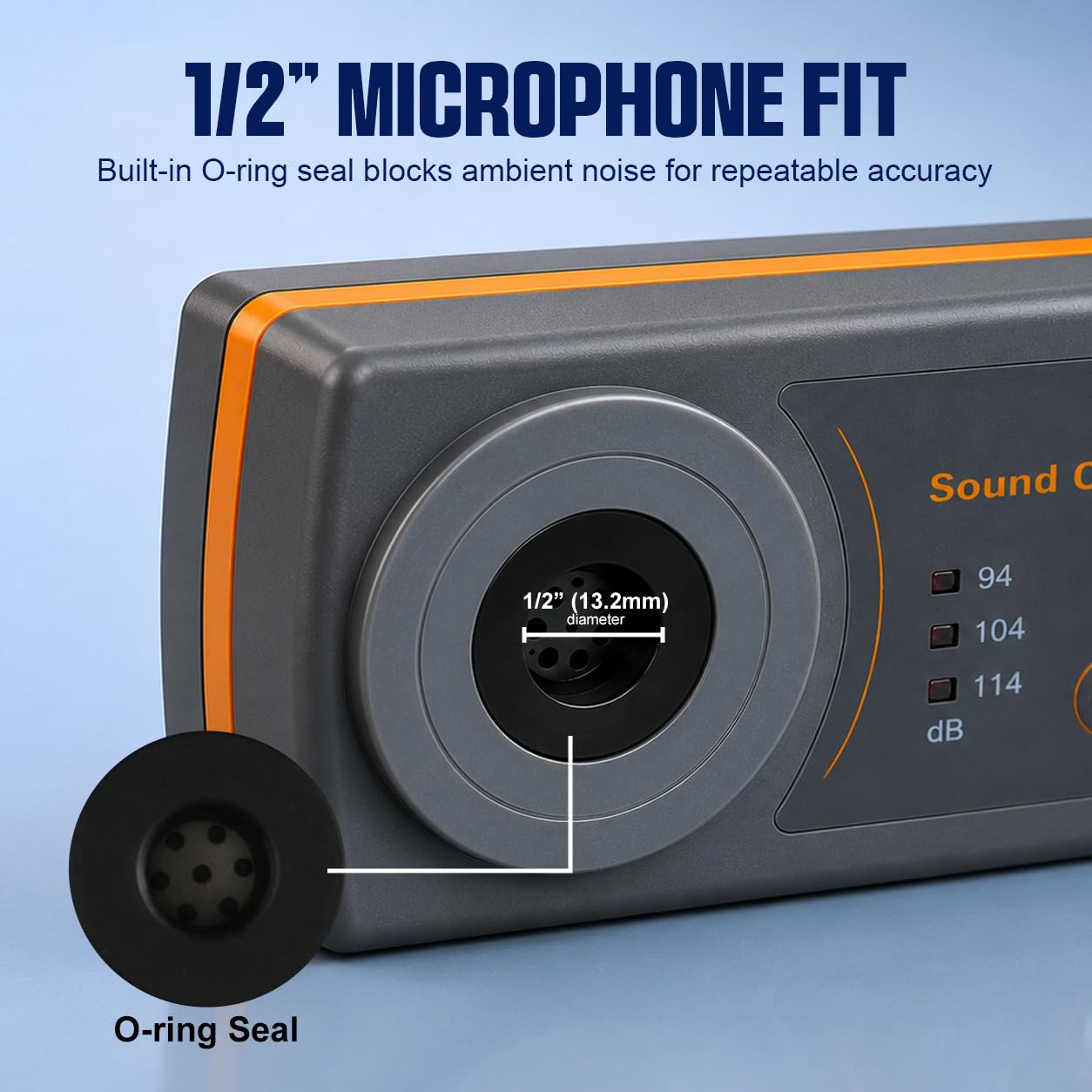 Klang Meter Dezibel Niveau Kalibrator Kalibrierung 114dB / 94dB / 104dB Kalibrierung Niveau für Schallpegelmesser
