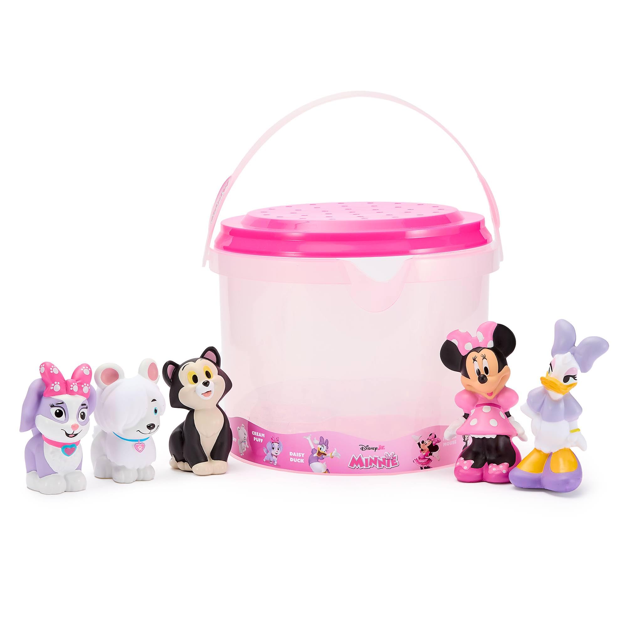 Disney Store Official Toy Story Bath Toy Set, 5 Pc, Includes Buzz Lightyear, Woody, Jessie, Bullseye and Rex, Bucket with Straining Lid, Bath, Paddling Pool and Garden Toy, 6 months+ — view 17