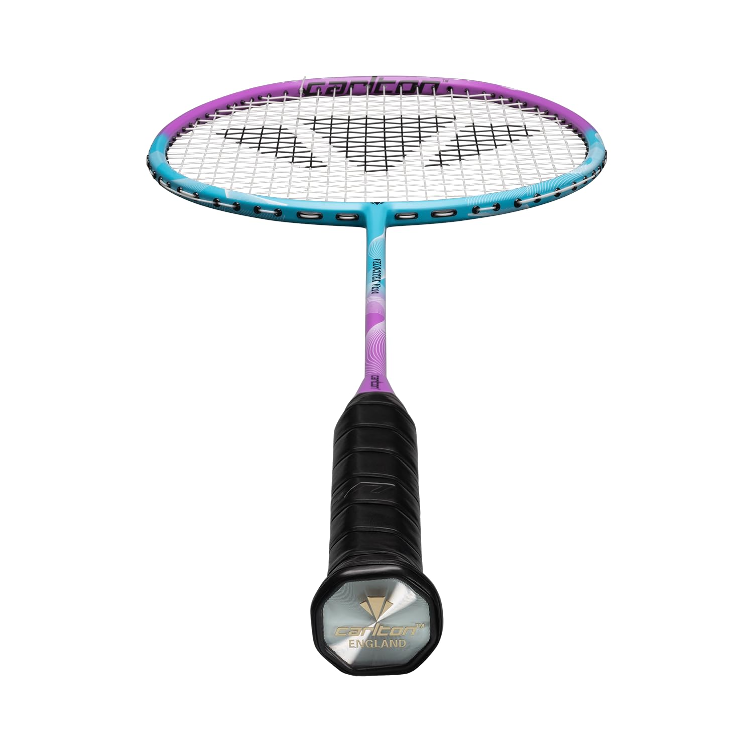 Carlton Badminton Schläger VELOCITEX V210, Violett/Hellblau