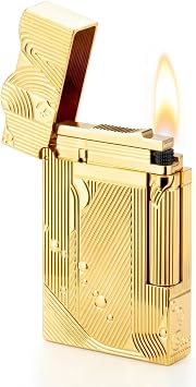 Sanji Lighter, Unique Cool Vintage Trench Lighters for Men, Gift for Men, Soft Flame, Without Lighter Fluid