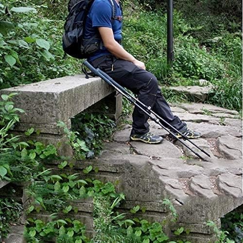 Outdoor Telescopic Walking Stick Ultralight Aluminum External Lock Hiking Stick Skiing Hiking Trekking Poles Easy to Carry.
