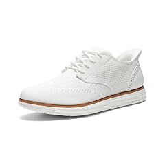 Bruno Marc Mens KnitFlex Craft Mesh Oxfords Sneakers Casual Dress Lace-Up Lightweight Walking Shoes
