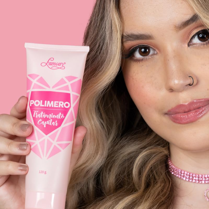 L'Amour - Advanced Polymer Hair Treatment - 4.05 Fl Oz Liquid - Intensive Deep Hydration & Consistent Frizz Control - Restores Radiant Shine, Improves Manageability & Strength for All Hair Types