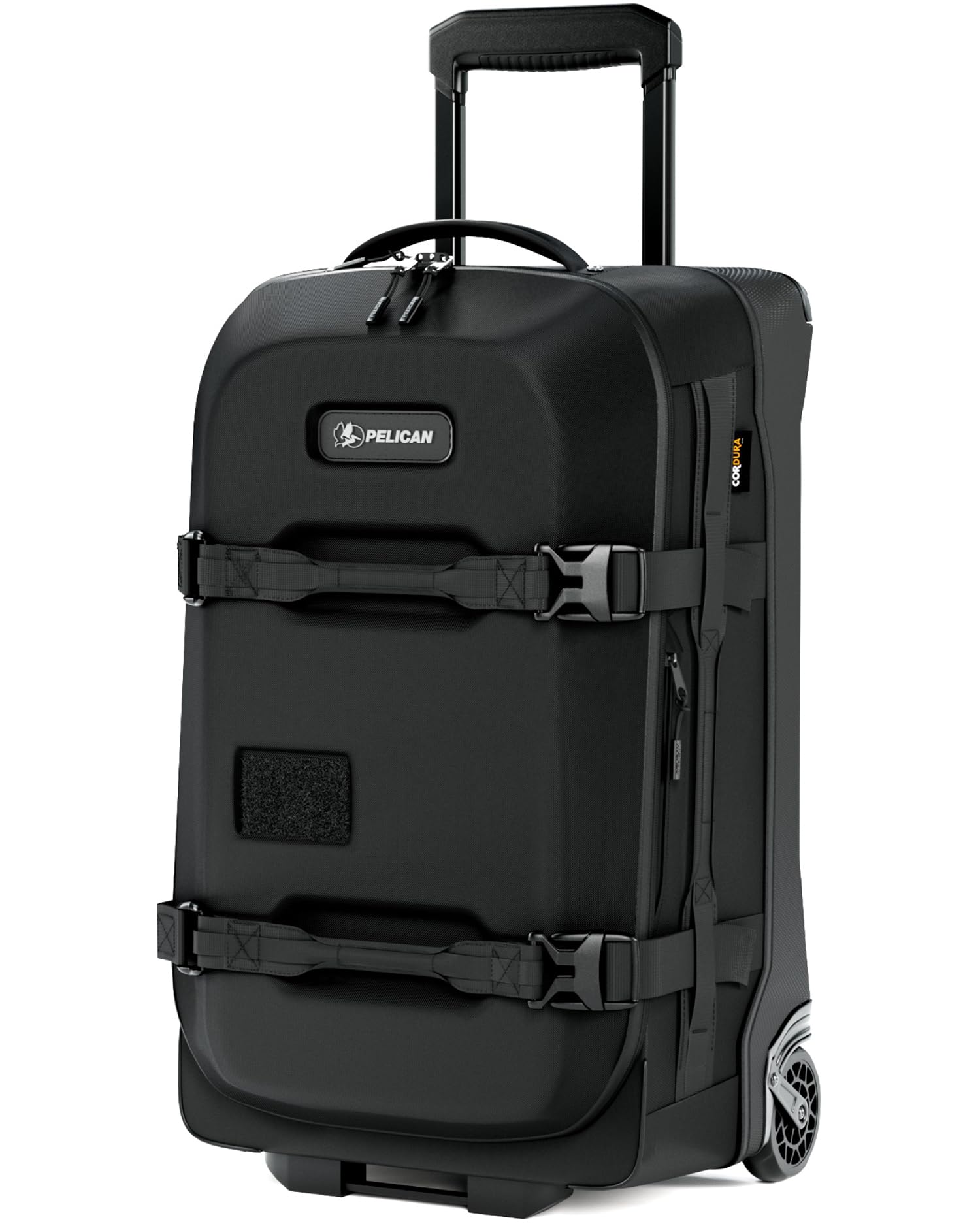 PelicanAegis Luggage - Carry On Duffel Bag with Wheels - 22 Inch Carry On Bag - Airline Approved (Black)