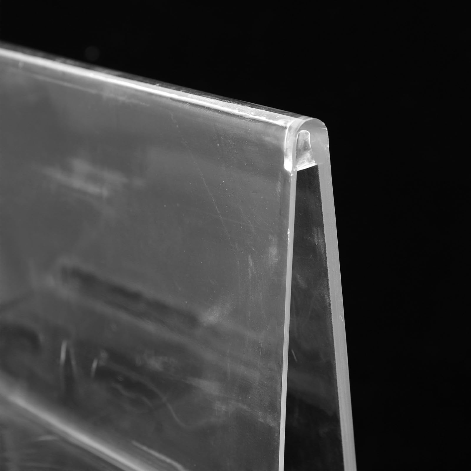 OSALADI 2 Stück Acryl Präsentationsständer für Geldbörsen mit 4 Ebenen und 14cm Breite Stabiler Verkaufsständer für Shops und Einkaufszentren