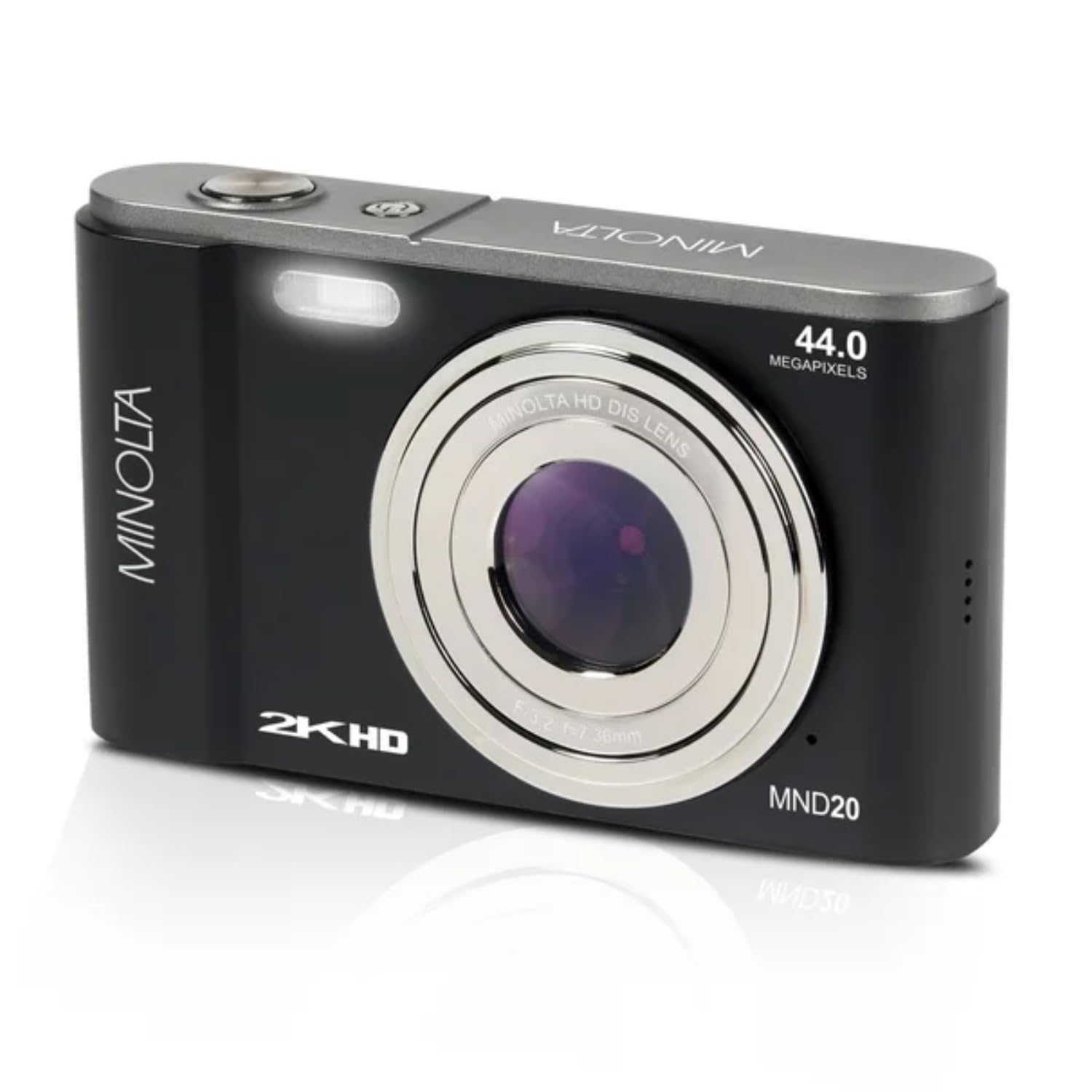 MND20 44 MP / 2.7K Ultra HD Digital Camera (Black)