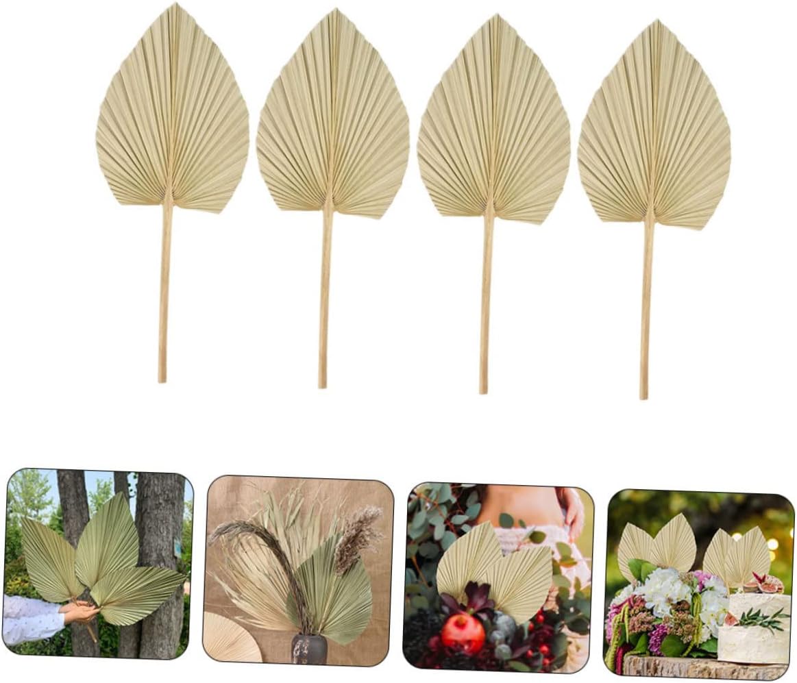 Unomor Floral Palm Leaf Decorations Party Supplies Dried Palm Leaves Wall Decor Wedding Layout Palm Leaf Flower Adornment