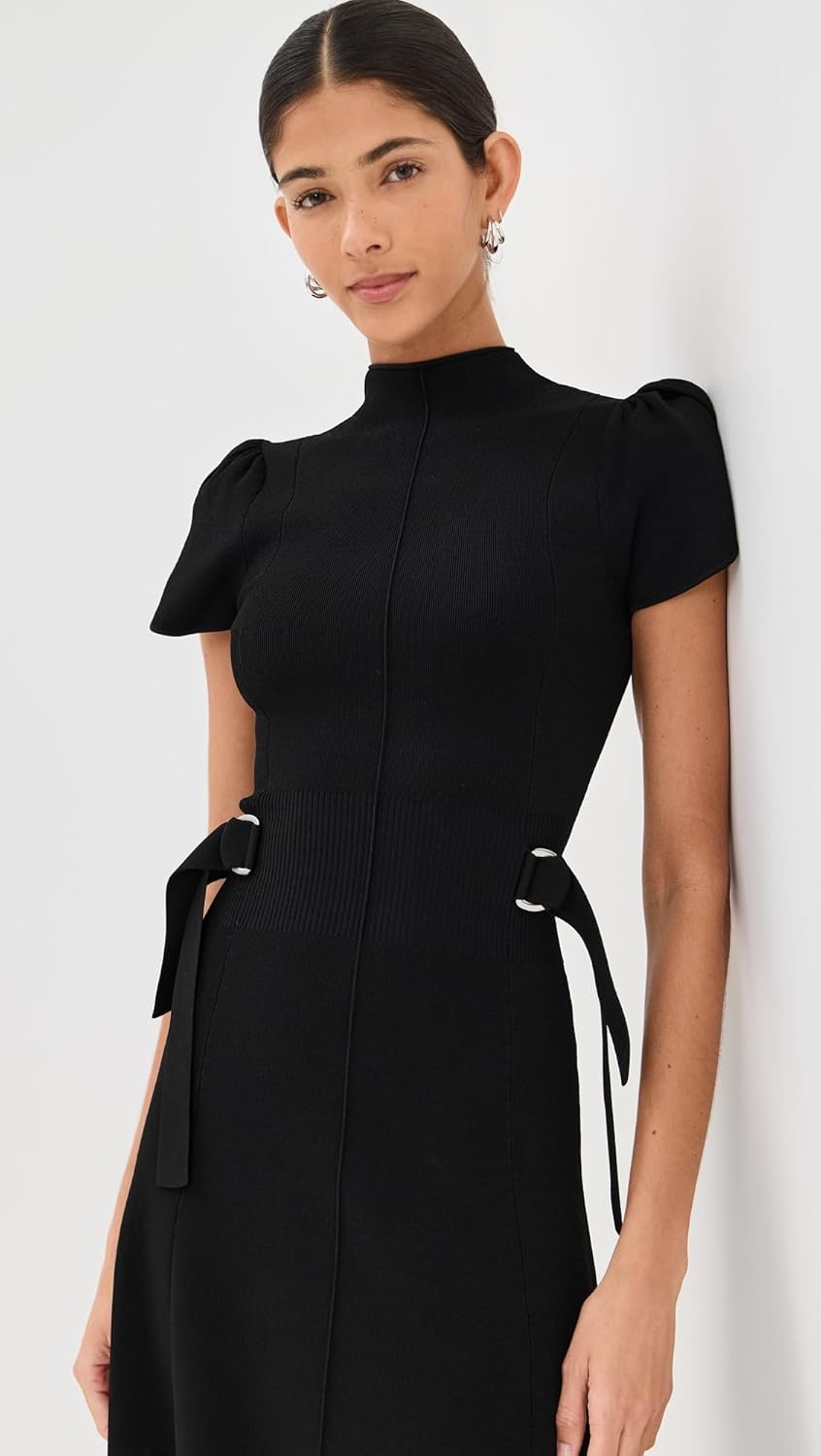 3.1 Phillip Lim Women's Compact Rib Tulip Dress - Image 5