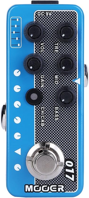 MOOER Micro Preamp 017 Cali-MKIV Digital Guitar Amp Modelling Pedal