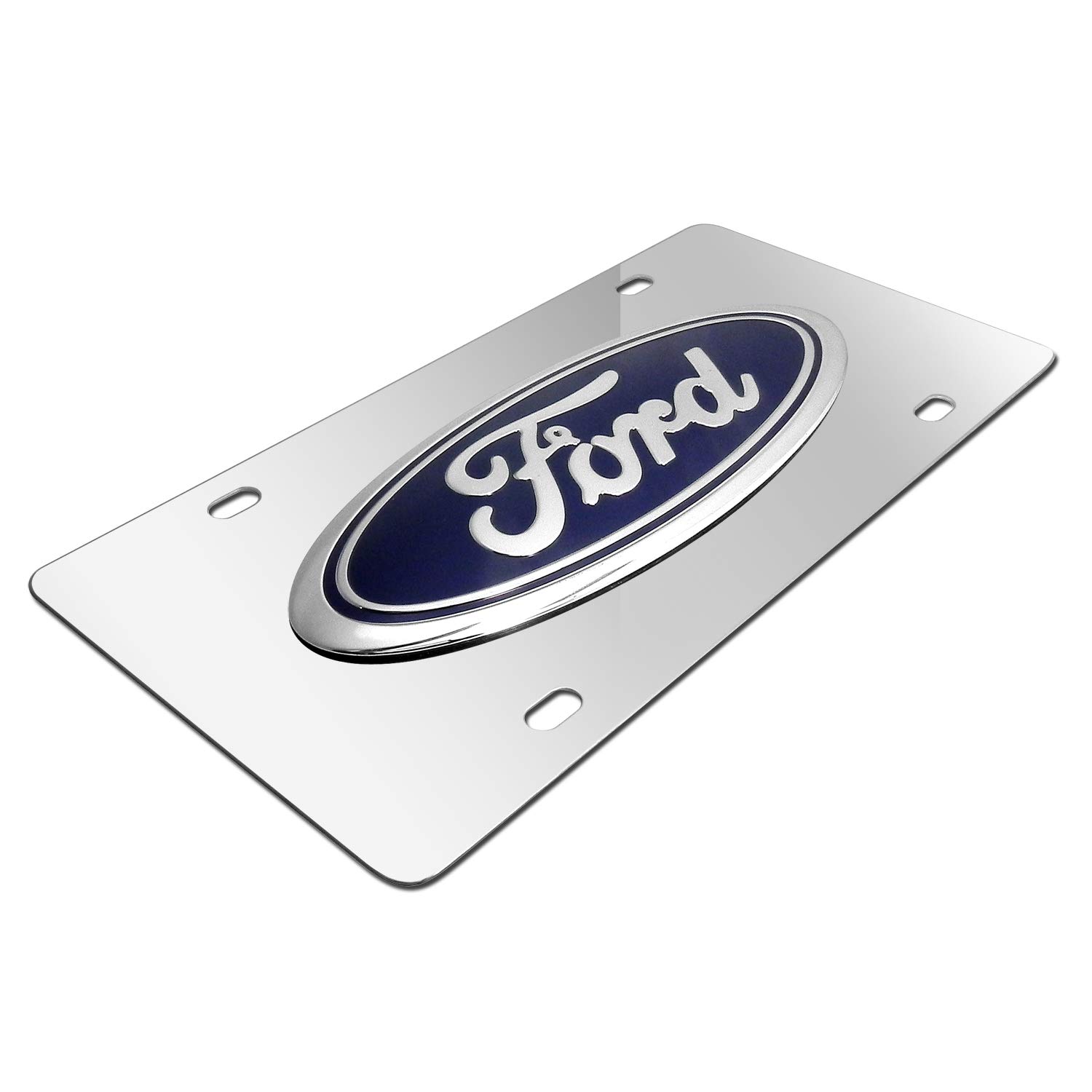 IPick 3D Logo Stainless Steel License Plate – Ford F-150 Platinum Edition, Rust-Proof, Made In USA - View #10