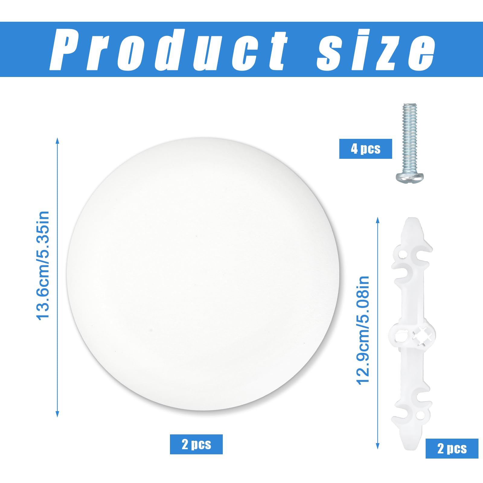 2pcs CP3540 Ceiling Cover Plate - Image 2