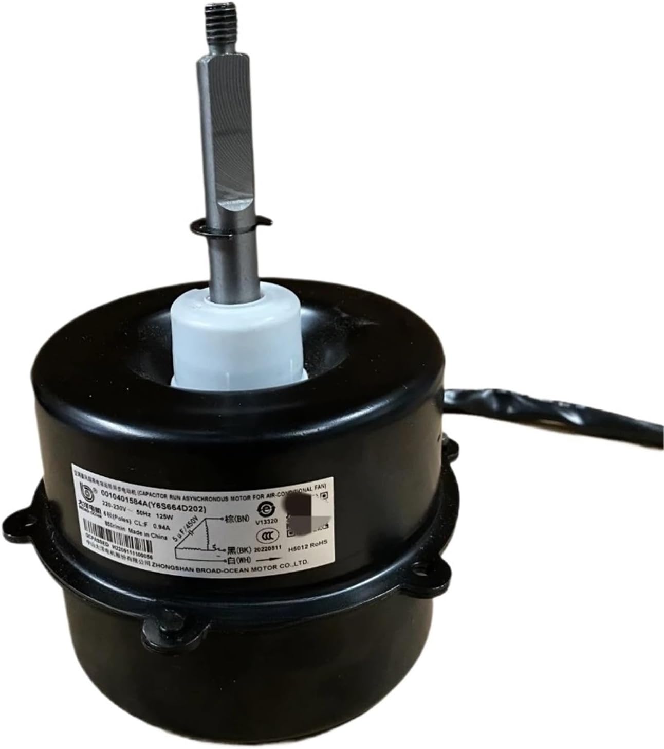 for Air Conditioner Outdoor Unit AC Fan Electronic Starter 0010401584A AC220-230V 50Hz 125W 850r/min Y6S664D202 Conditioning Parts