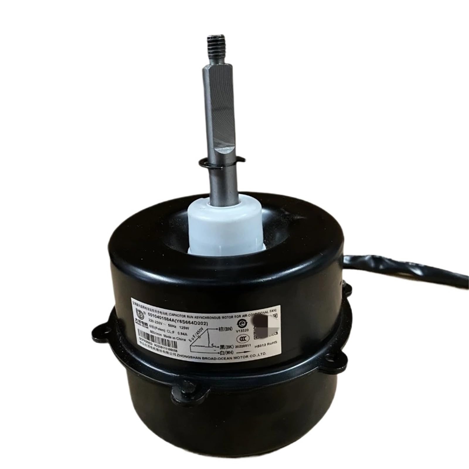 EKFBQBGW for Air Conditioner Outdoor Unit AC Fan electronic starter 0010401584A AC220-230V 50Hz 125W 850r/min Y6S664D202 Conditioning Parts