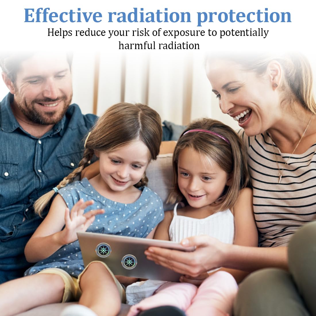 10 pezzi protezione radiazioni cellulare, Adesivi Anti Elettromagnetiche, Patch Anti Ondes Portables Adesivi, Autoadesivi, Protezione Efficace Contro, per computer, radio, laptop, tablet, televisore
