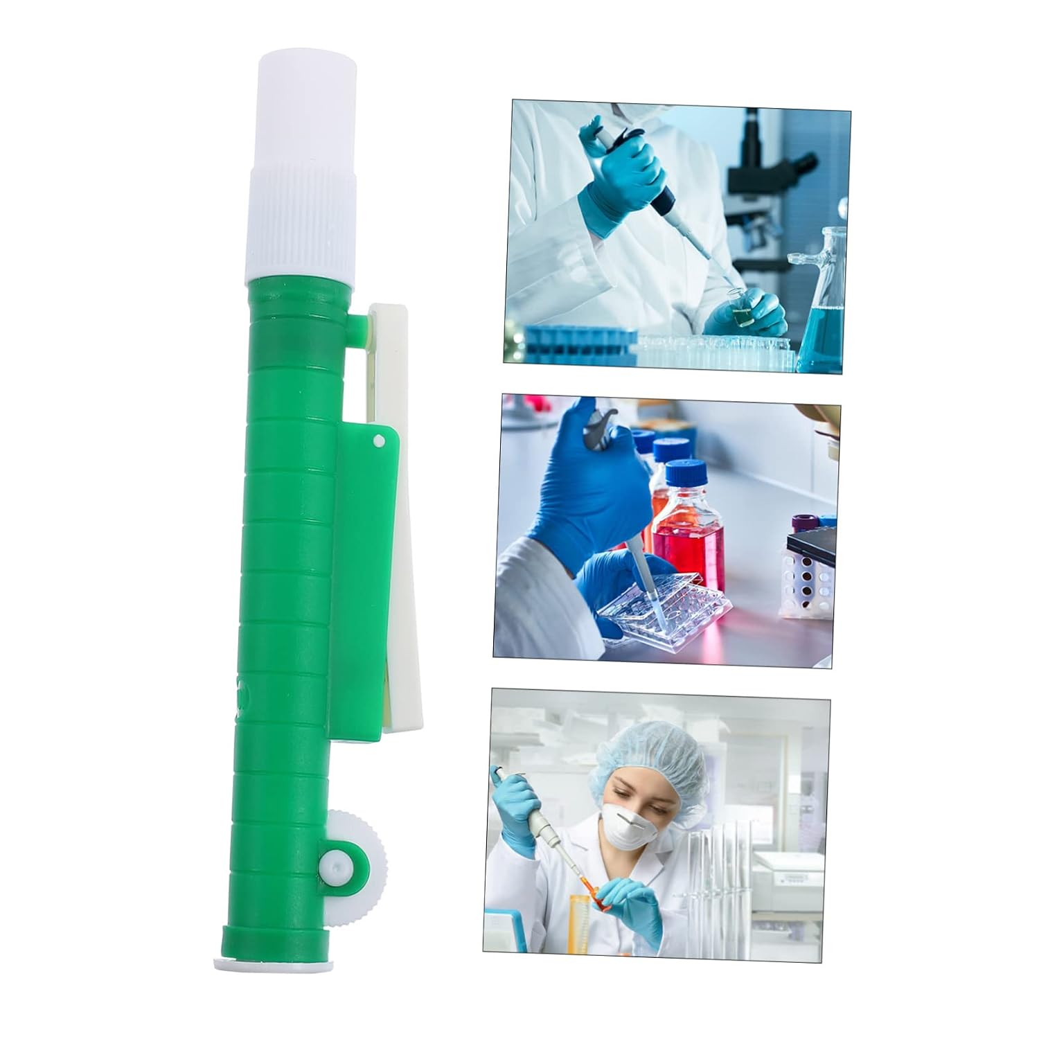 PRETYZOOM Compact 10ml Liquid Extractor Plastic for Laboratory Educational Needs