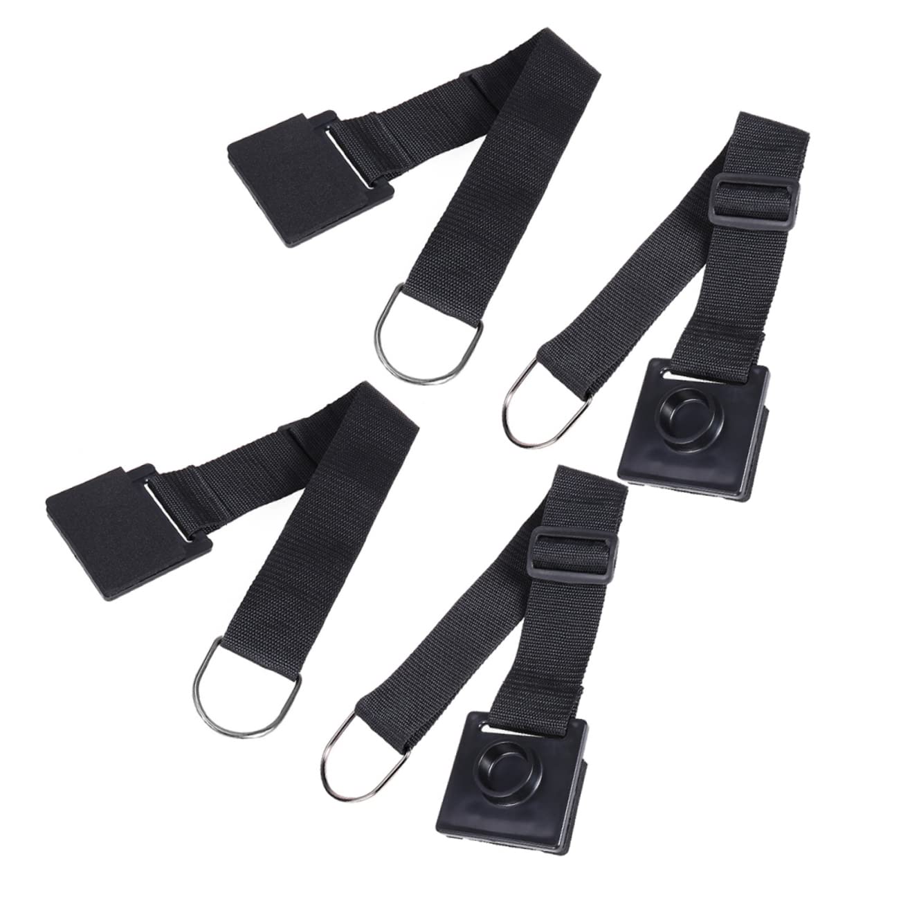 SHOWERORO Placa Antideslizante Negra para Violonchelo, Correa Ajustable de 40 a 70 Cm, Juego de 4 Piezas, Accesorio Estable para Instrumentos de Cuerda, Protección para Suelo en Conciertos
