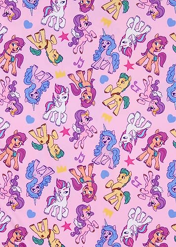 INTIMO My Little Pony: A New Generation Girls' Sunny Starscout Sleep Pajama Dress Nightgown4