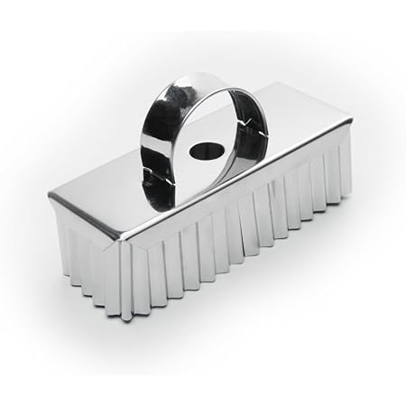 Fox Run Shortbread Cookie Cutter, 3-Inch, Stainless Steel