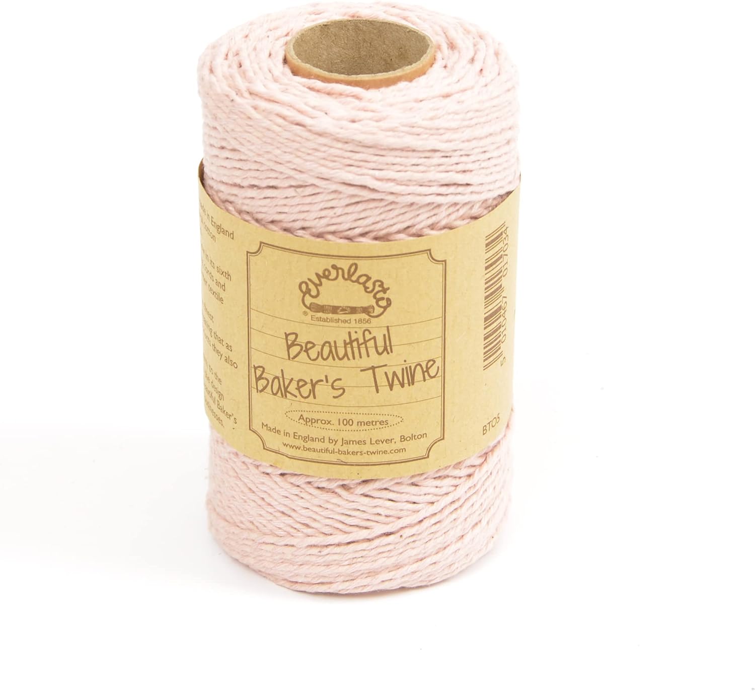 Everlasto 100m Solid 'Beautiful Bakers Twine' (2mm Approx) (Silver)