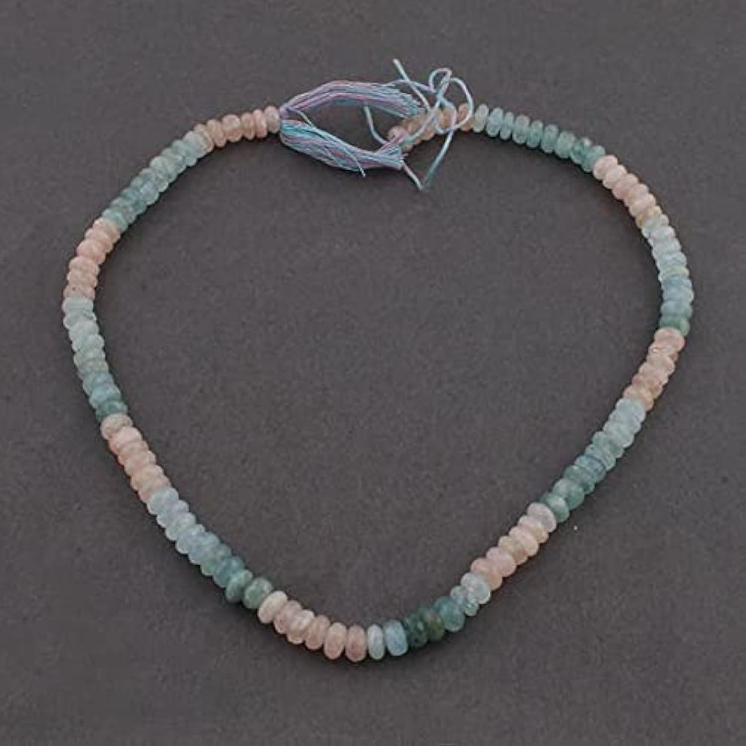 Morganite Faceted Rondelles 6mm perles pierres naturelles SB3660