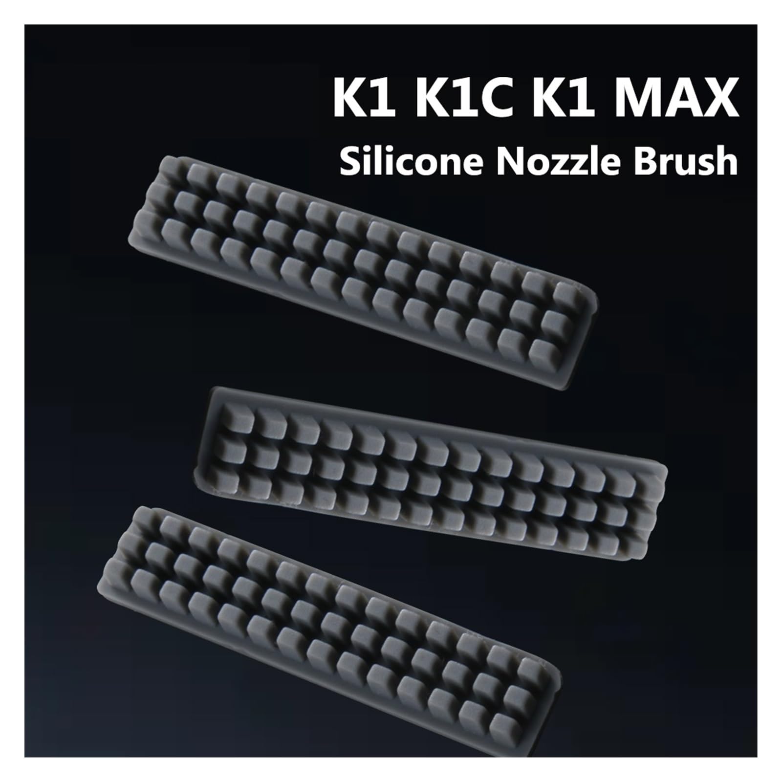 Düse Wischer for K1 K1C K1 MAX Silikon Pinsel 3D Drucker Düse Werkzeug(50pcs)