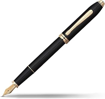 Amazon | クロス 万年筆 F 細字 タウンゼント 576-F ブラック