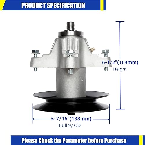 Miniatura 2 de 618-04125A 618-04126A 918-04125B 918-04126 918-04126B 618-04126 918-04126A 918-04125A Conjunto de husillo compatible con M TD C ub Cadet T Roy Bilt
