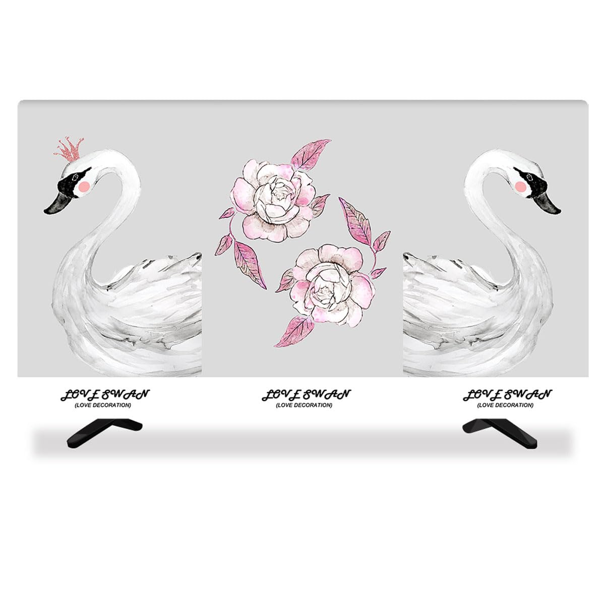 VHJdtE TV covers, 32-80 Inch For LCD LED Television TV Set Cover European Artwork Living Room Decoration(B,37 39IN)