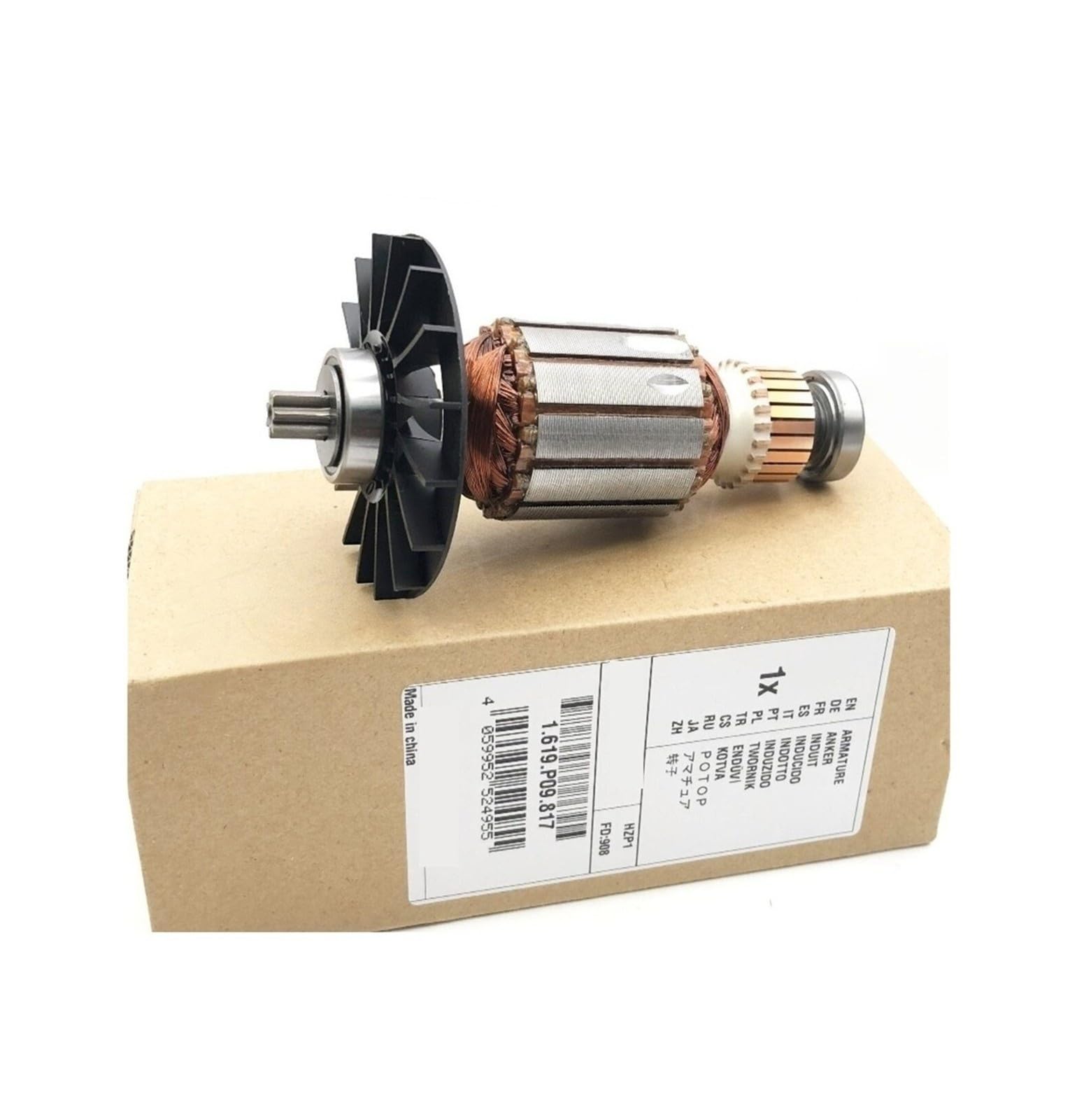 Rotor d'armature 1619P09817 for GBH2-20DRE/2000DRE/TBH2000DRE