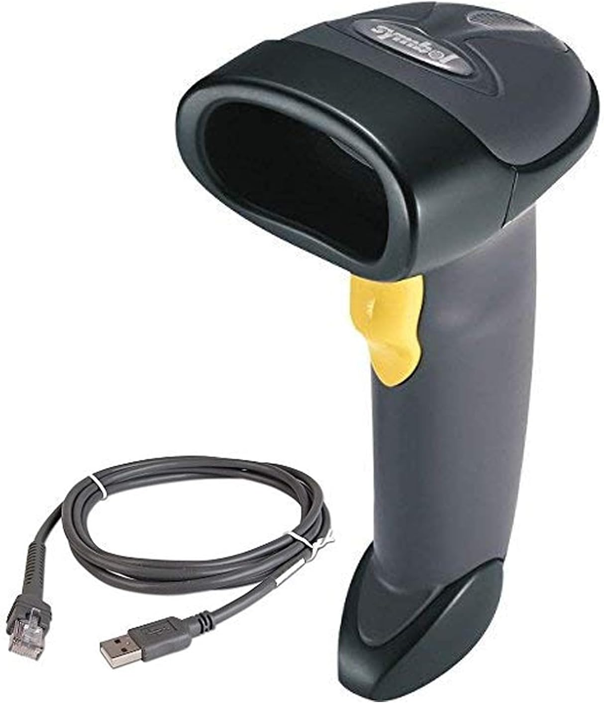 Zebra LS2208-SR20007R-KR LS2208 Black (with Stand) Keyboard Wedge Kit: LS2208-SR20007R Scanner, CBA-K01-S07PAR Keyboard Wedge Cable, 20-61019-02R Stand LS2208 KBW KIT 7FT BLACK W.INTELLISTAND